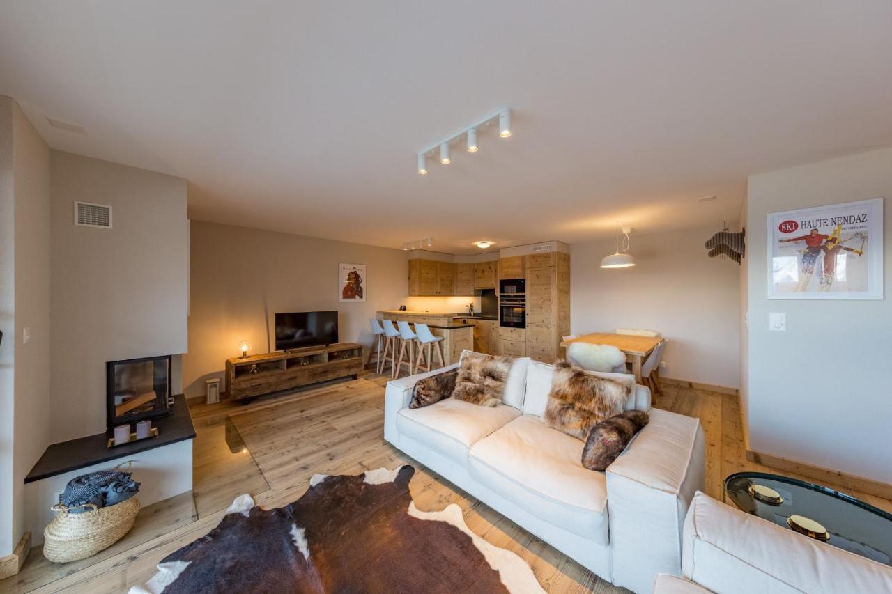 Nendaz 2 bedroom apartment - close ski lift R27-B Buitenkant foto